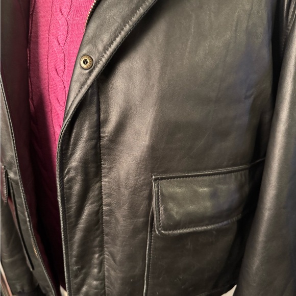 Faconnable men’s lamb leather jacket - Picture 2 of 10